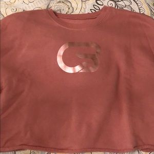 Cyclebar cropped sweater